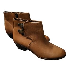 Sam Endleman Tan Ankle Boots